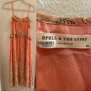 Spell and the gypsy collective midi dress lined